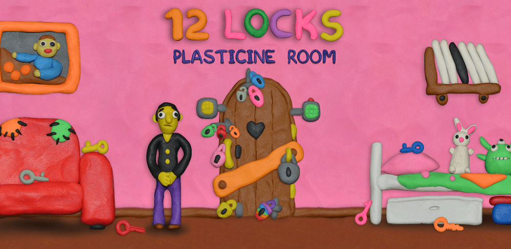 12 LOCKS: Plasticine room v1.21 MOD APK (Free Rewards)