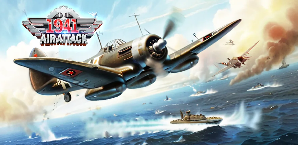 1941 AirAttack v13.1 MOD APK (Menu, Game Speed, No Ads, Money)