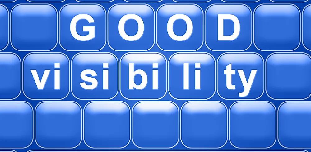 1C Big Keyboard v1.210 MOD APK (Premium Unlocked)