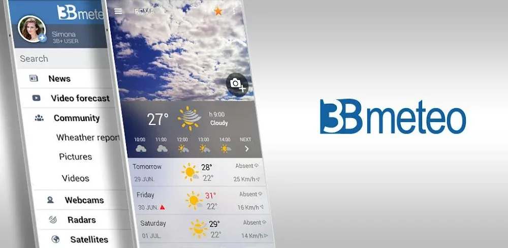3B Meteo Weather v4.9.6 MOD APK (Premium Unlocked)