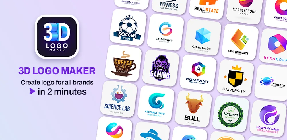 3D Logo Maker v1.10.15 MOD APK (Premium Unlocked)