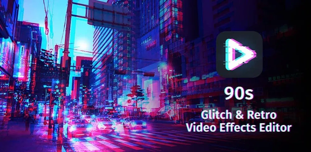 90s - Glitch VHS Video Effects v1.7.7 MOD APK (Premium Unlocked)