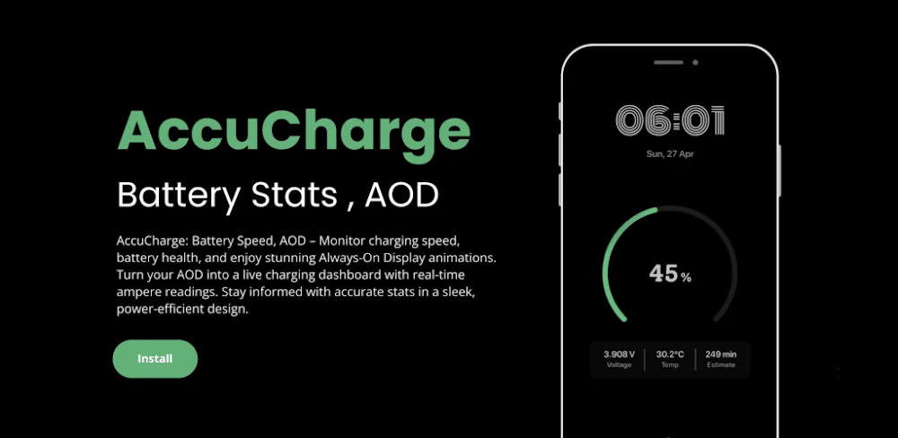 AccuCharge v70.0 MOD APK (Premium Unlocked)