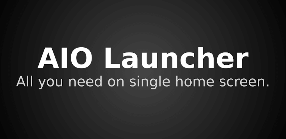 AIO Launcher v7.2.0 MOD APK (Premium Unlocked)