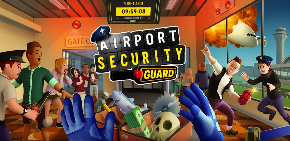 Airport Security Guard v0.7.1 MOD APK (Unlocked All DLC)