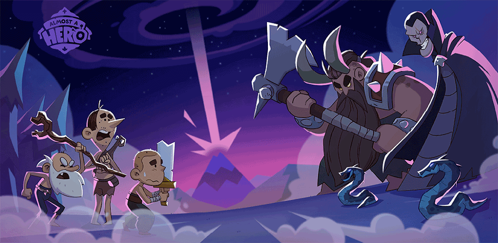 Almost a Hero v5.9.0 MOD APK (One Hit, God Mode, Money)