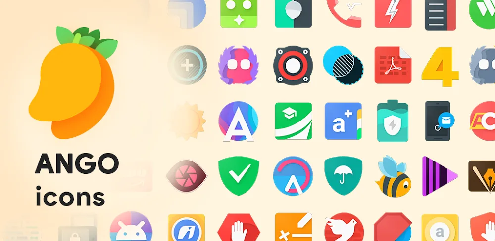 Ango Icon Pack v13.7 APK (Full Version)