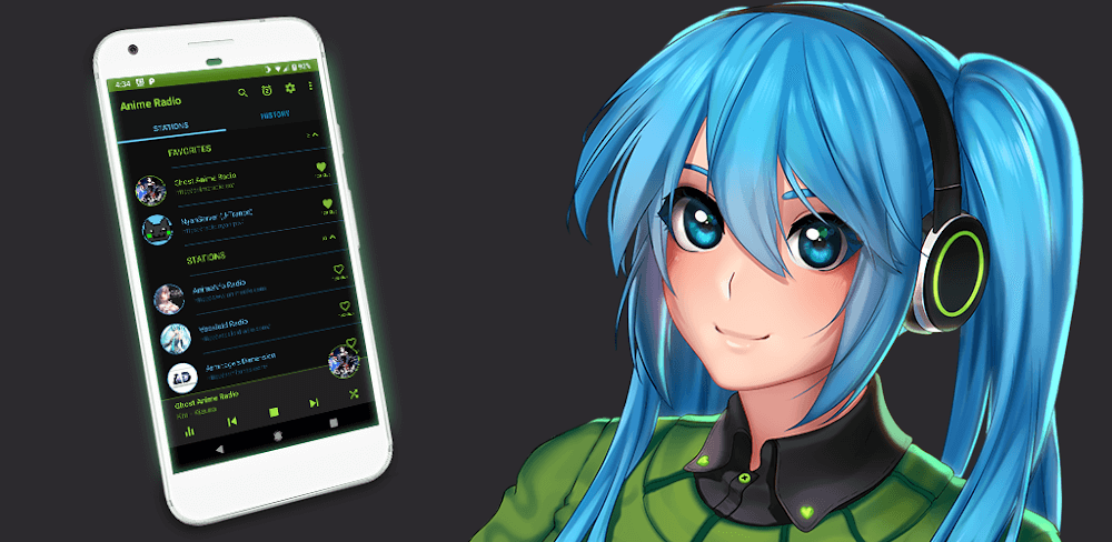 Anime Music Radio v6.4.0 GP MOD APK (Premium Unlocked)