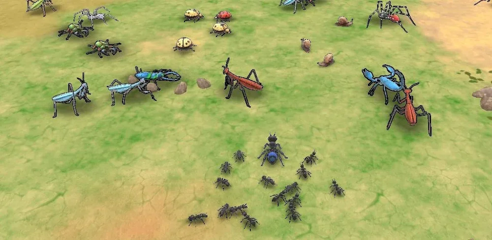 Ant Kingdom v2.1.0 MOD APK (Menu, Unlimited Money, Damage, Speed)