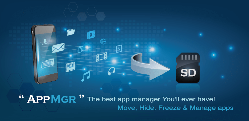 AppMgr Pro III v6.16 MOD APK (Patched/Mod Extra)