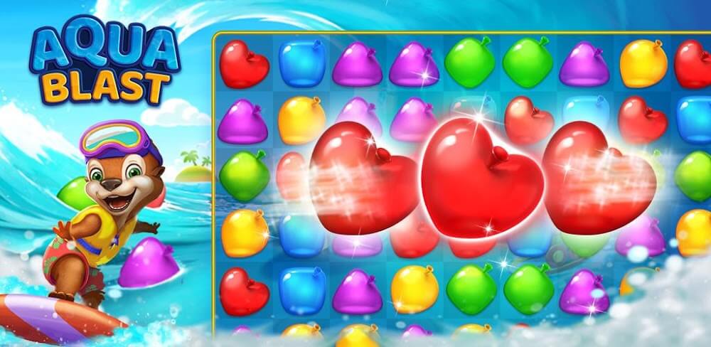 Aqua Blast: Match 3 Puzzle v2.2.10 MOD APK (Unlimited Money)