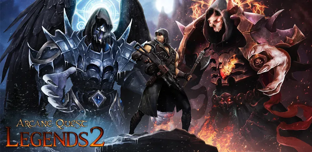 Arcane Quest Legends 2 v1.0.21 MOD APK (Menu, Damage, God Mode, Free Purchase)