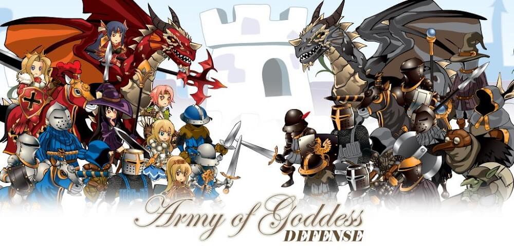 Army of Goddess Defense MOD APK v2.3.0 (God Mode, Unlimited Crystals)