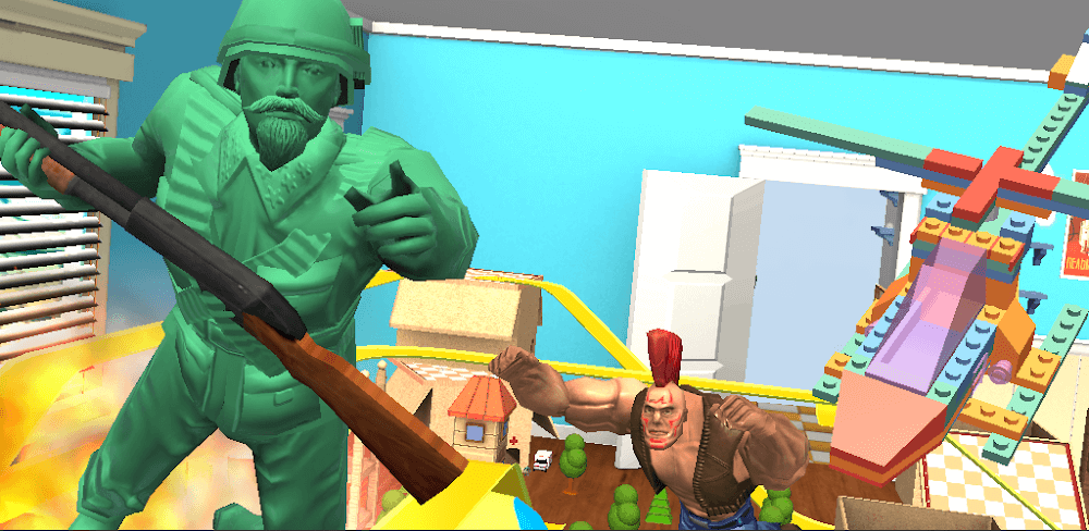 Army Toys Town v3.3.1 MOD APK (Make Money, God Mod, No-ADS)