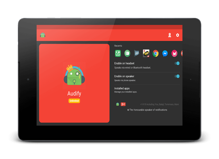 Audify v7.0.0 MOD APK (Premium Unlocked)