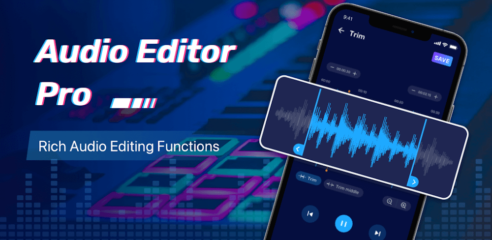 Audio Editor Pro v2.01.55.0512 MOD APK (VIP Unlocked)