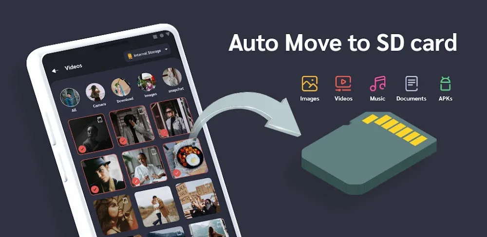 Auto Move To SD Card v3.0.8 MOD APK (Premium Unloked)