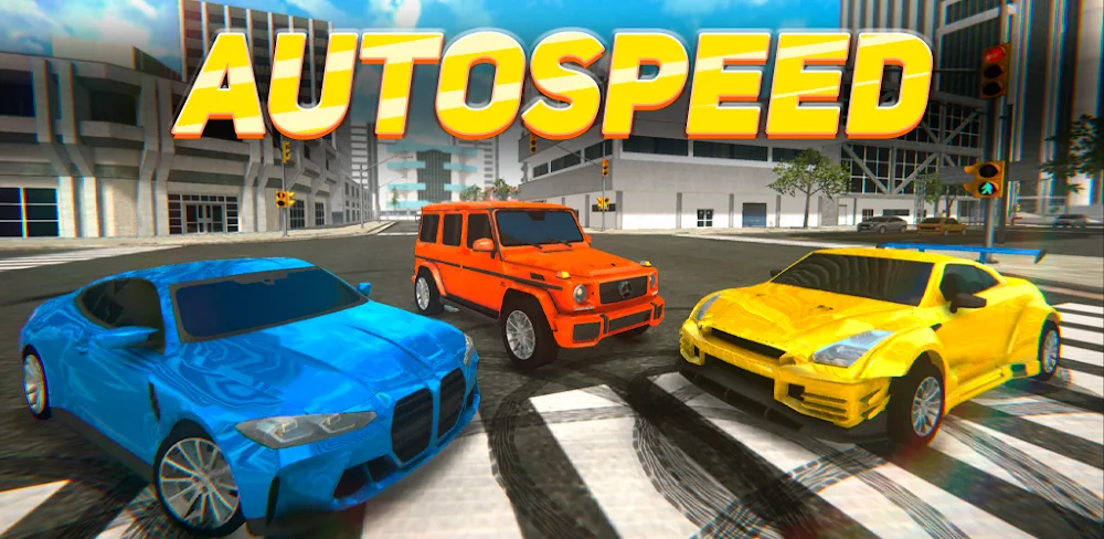 AutoSpeed Car Parking Online v2.3.1 MOD APK (No-Damage Car, No-Traffic, Free Shopping)