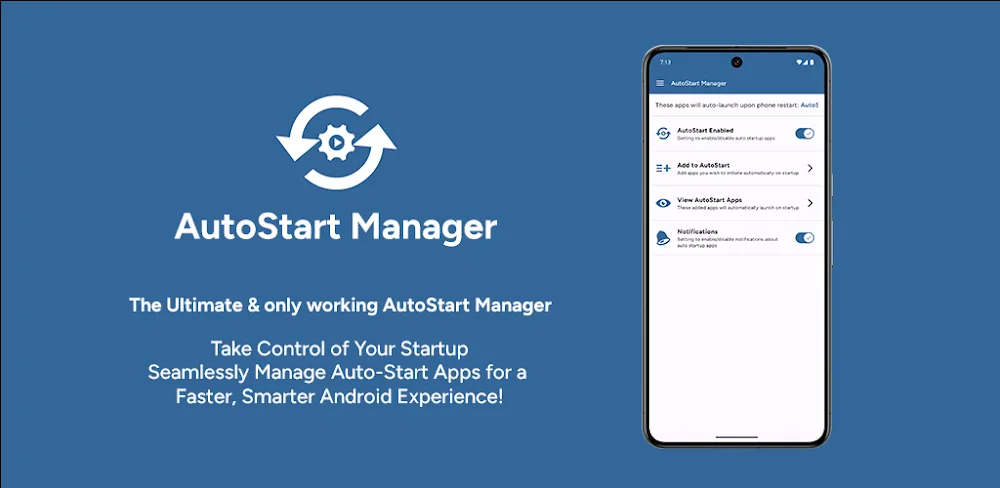 AutoStart Manager v8.0.1 MOD APK (Premium Unlocked)
