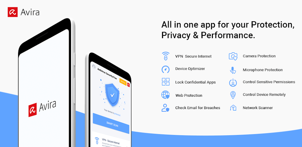 Avira Security Antivirus & VPN v7.31.0 APK + MOD (Pro Unlocked)