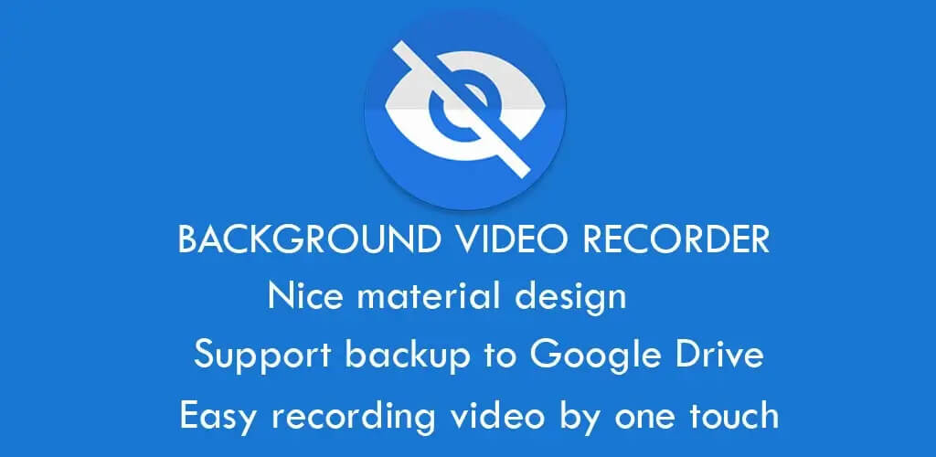 Background Video Recorder v5.0.8 MOD APK (Pro Unlocked)