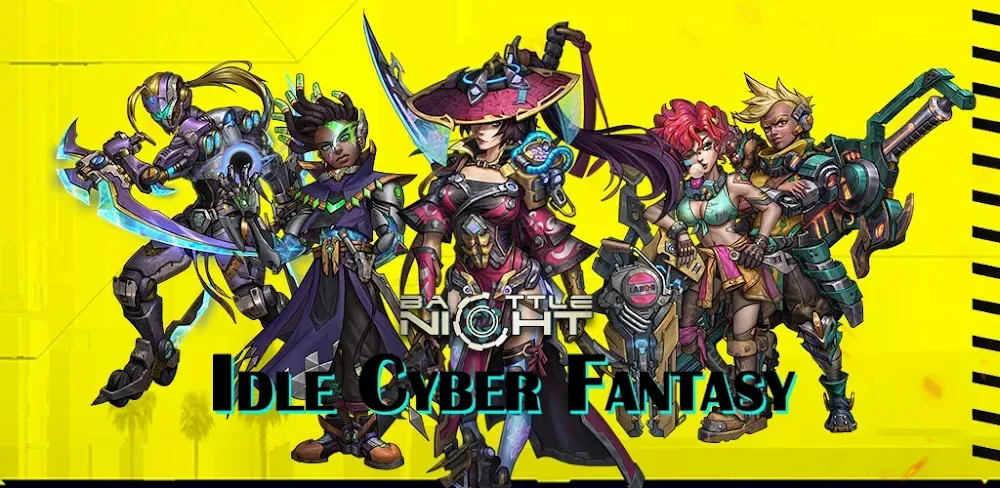 Battle Night: Cyberpunk RPG v1.9.14 MOD APK (Menu, Game Speed)