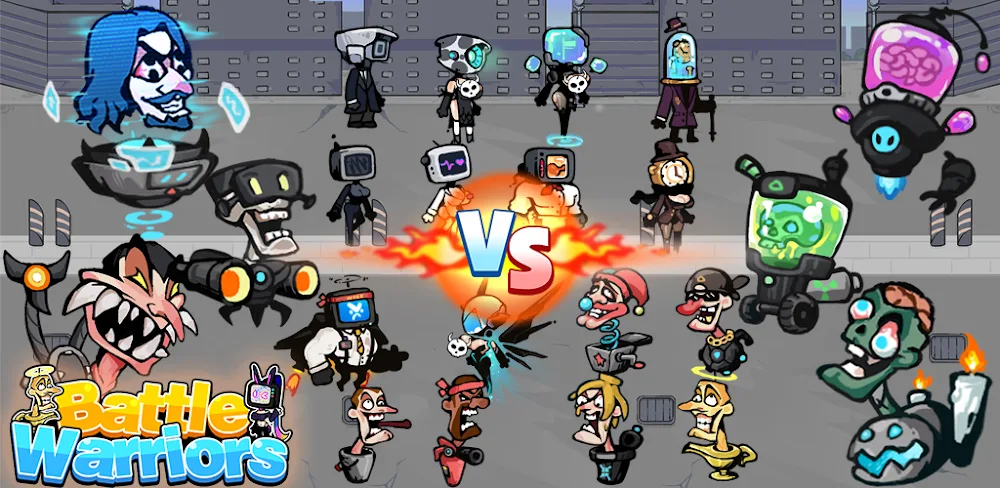 Battle Warriors: Strategy Game v1.2.1 MOD APK (Unlimited Crystal, God Mode)