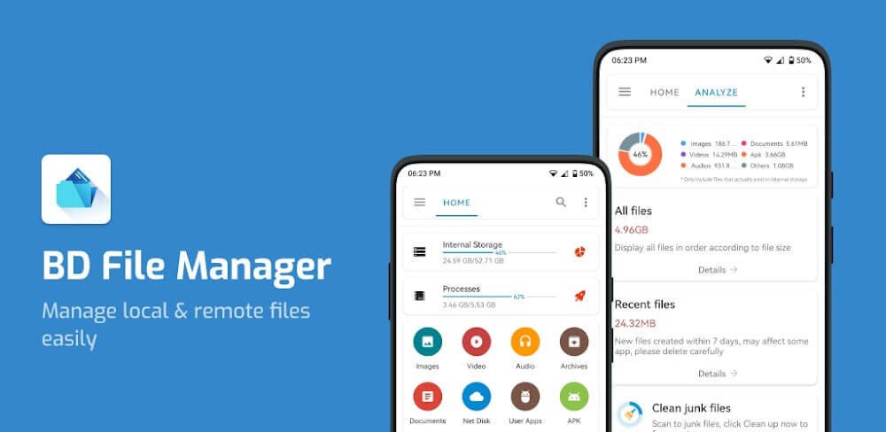 BD File Manager File Explorer v1.8.7.0 MOD APK (Premium Unlocked)