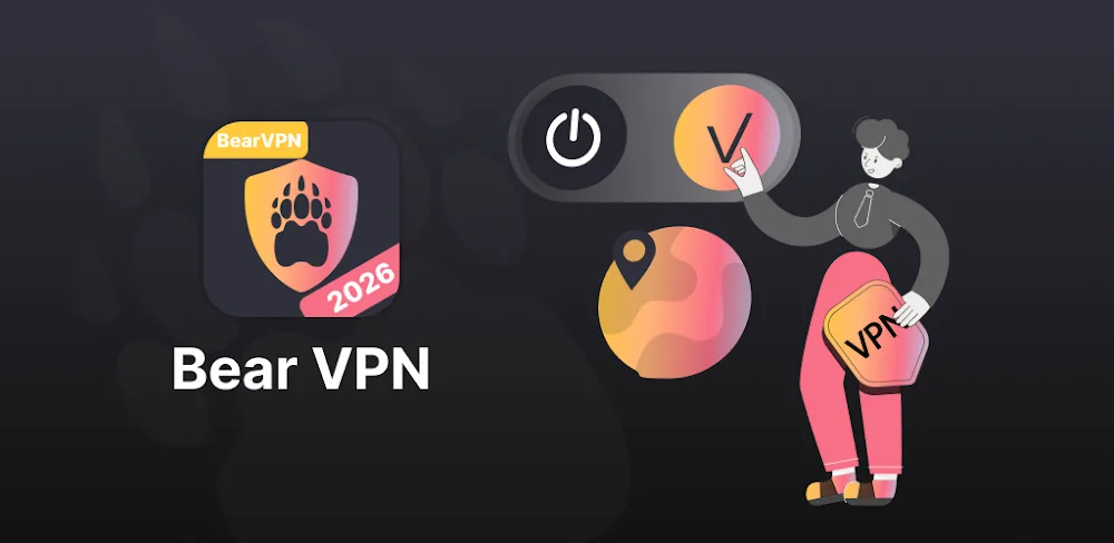 Bear VPN - Fast VPN Proxy v3.0.5 MOD APK (Premium Unlocked)