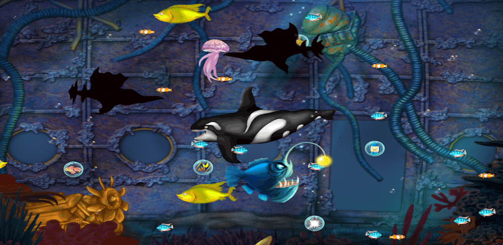 Big fish eat small fish v1.0.54 MOD APK (Unlimited Money)