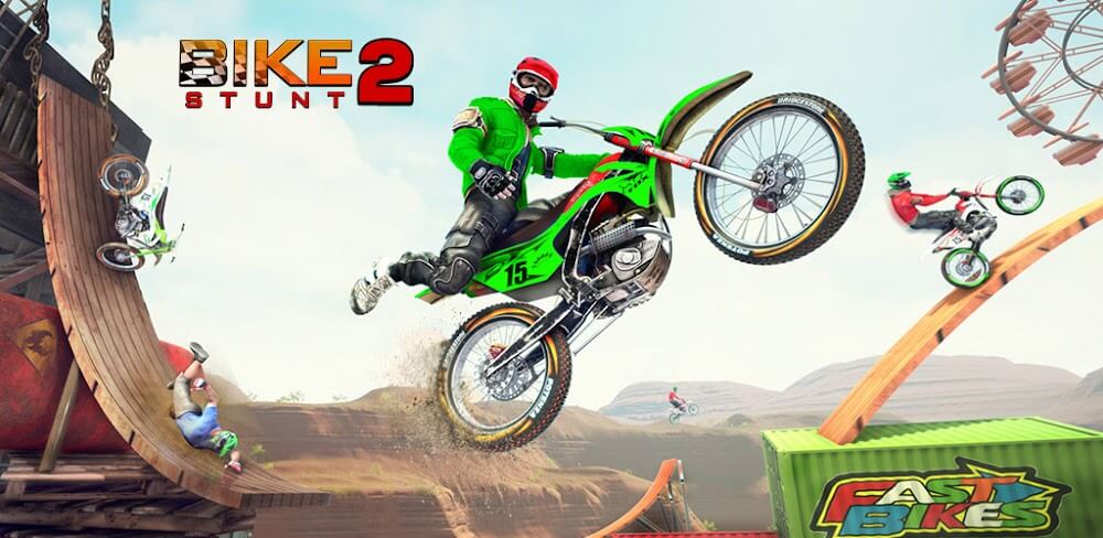 Bike Stunt 2 v1.107.0 MOD APK (Unlimited Coins, Free Shopping)