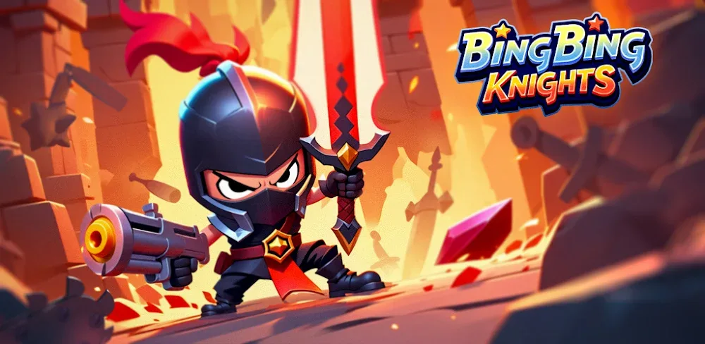 Bingbing Knights: Action Merge v2.6.0 MOD APK (Damage & Defense Multiplier, God Mode)