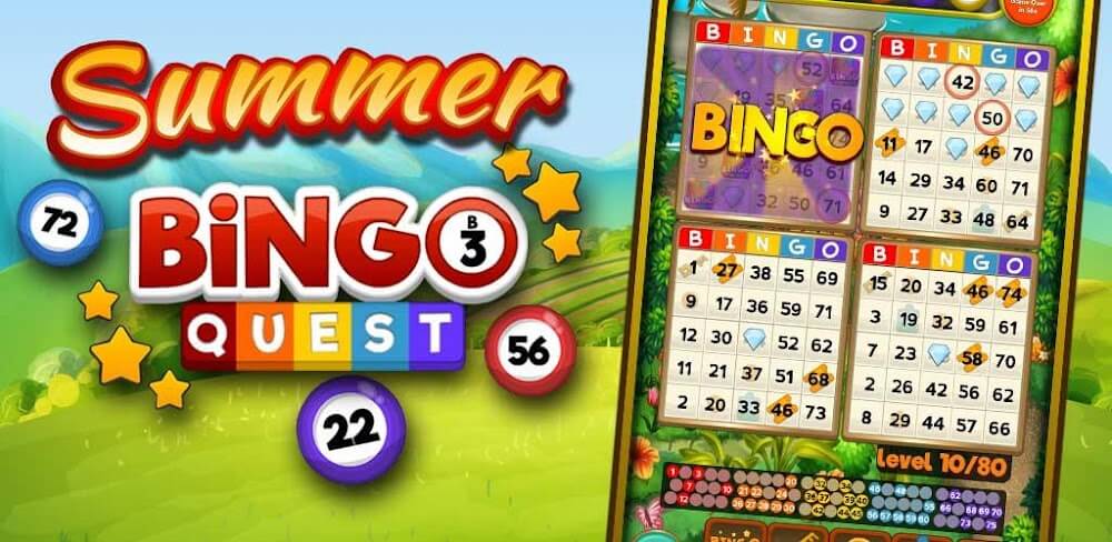 Bingo Quest v999 MOD APK (Menu, Auto Click, Faster Ball)
