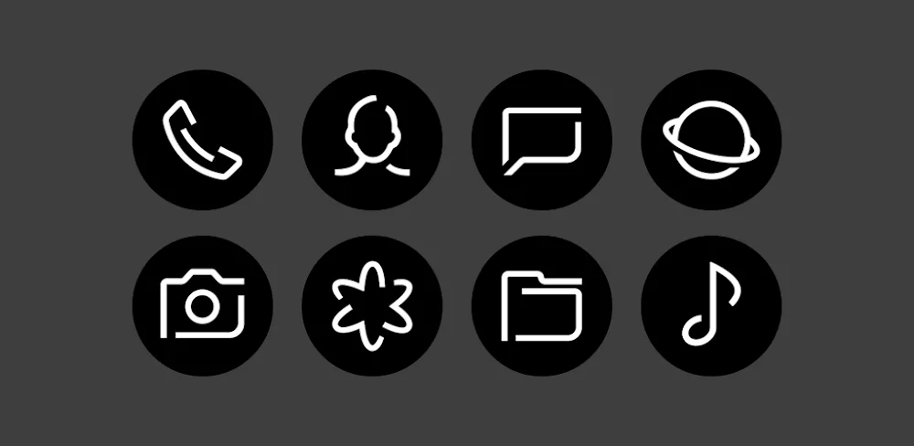 Blaux - Icon Pack (Round) v2.3.0 APK (Full Version)
