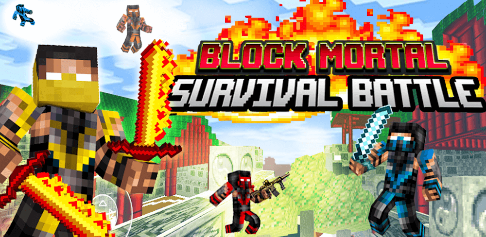 Block Mortal Survival Battle v1.70 MOD APK (Auto Skip Wave Level, Speed)