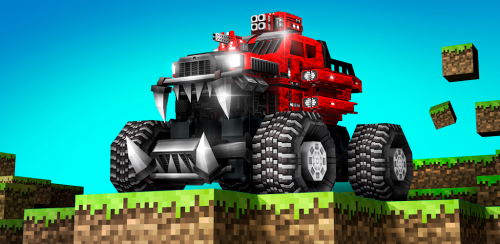Blocky Cars Online v8.10.4 MOD APK (Damage Multiplier, God Mode)