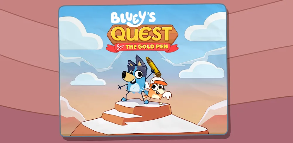 Bluey's Quest for The Gold Pen v1.1.6 MOD APK (Unlocked Full Game)