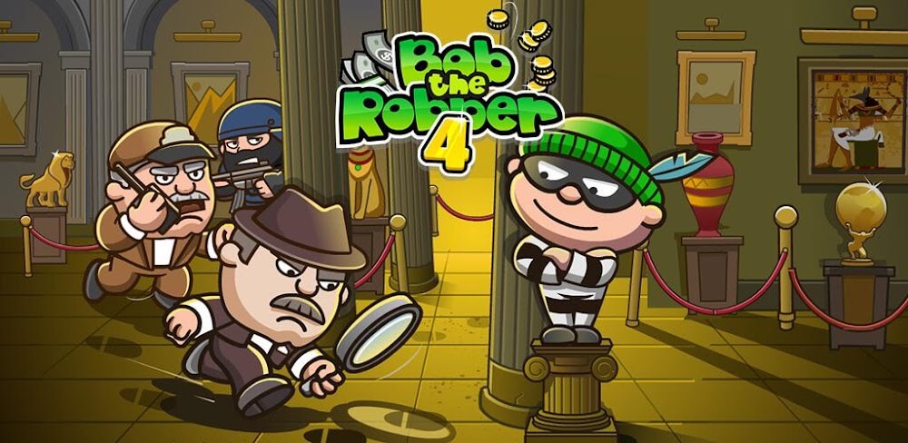 Bob The Robber 4 MOD APK v3.1.3 (Unlimited Money, Unlocked All Pack)