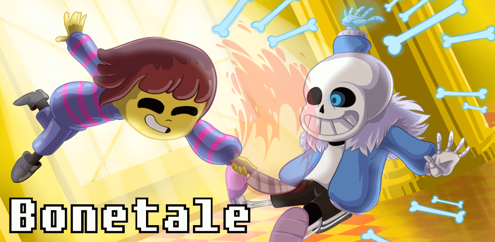 Bonetale Fangame v1.7.1.1 MOD APK (Unlimited XP, Unlocked Maps, Music)