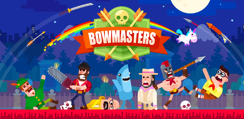 Bowmasters v11.2.2 MOD APK (Characters, Premium Purchased)