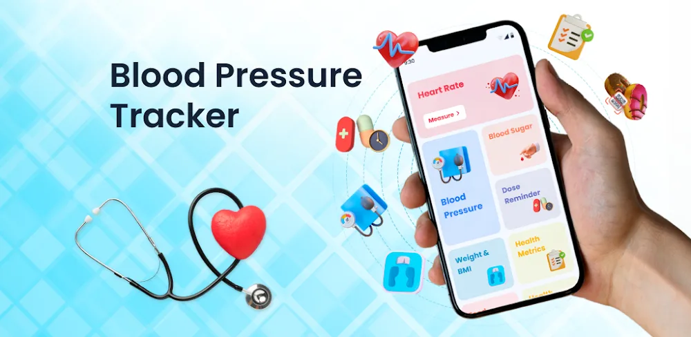 BP Tracker: Heart Rate Monitor v2.1.2 MOD APK (Premium Unlocked)