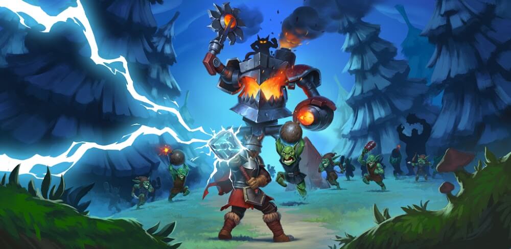 Brawl King v0.35.43 MOD APK (One Hit, Dumb Ennemies)