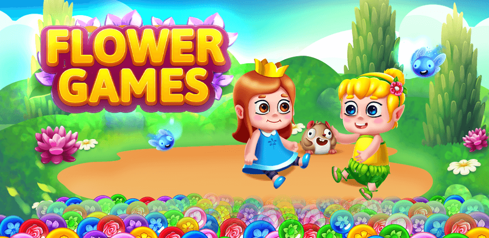 Bubble Shooter - Flower Games v8.4 MOD APK (Unlimited Hearts)