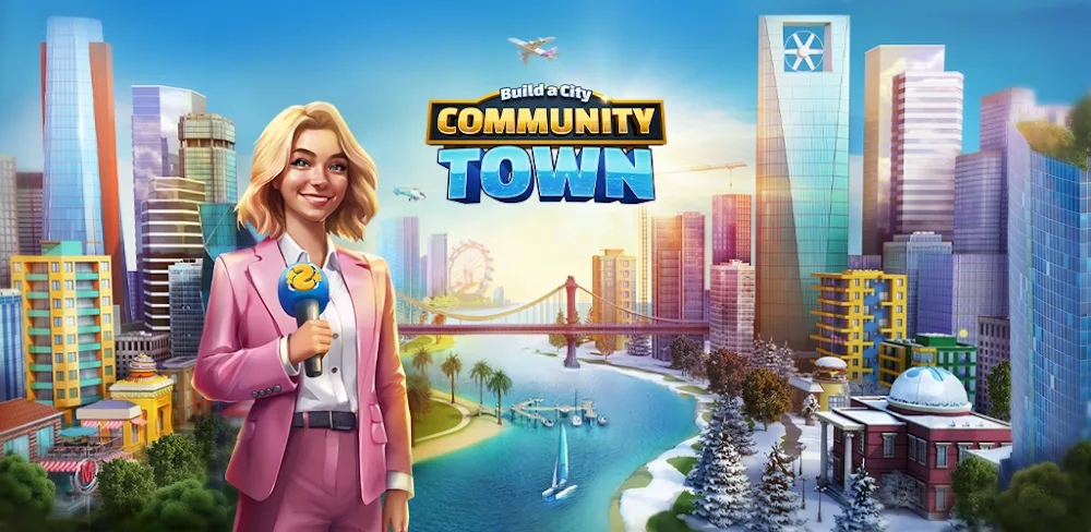 Build a City: Community Town v1.11.0 MOD APK (Unlimited Resources)