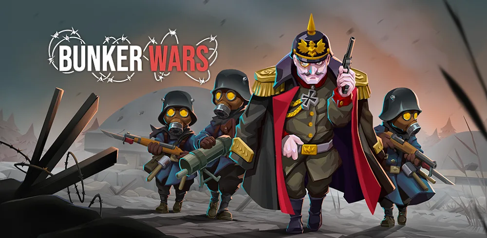 Bunker Wars: WW1 RTS v1.17.6 MOD APK (Menu, Damage, God mode)