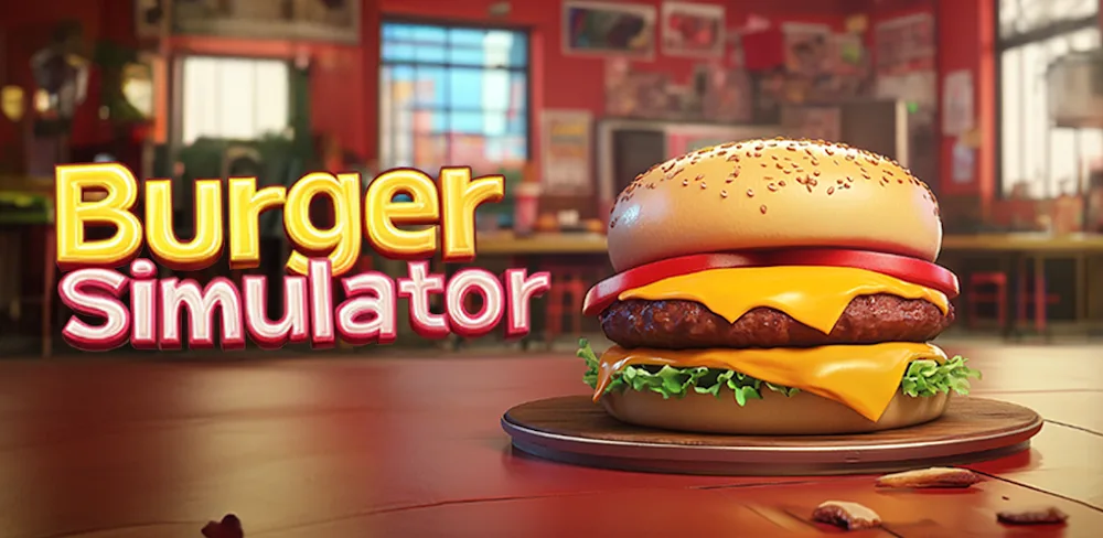 Burger Simulator! v22.0.0 MOD APK (Money, Exp, No Ads)