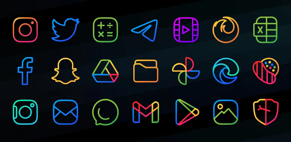 Caelus: linear icon pack v5.3.2 APK (Full Version)
