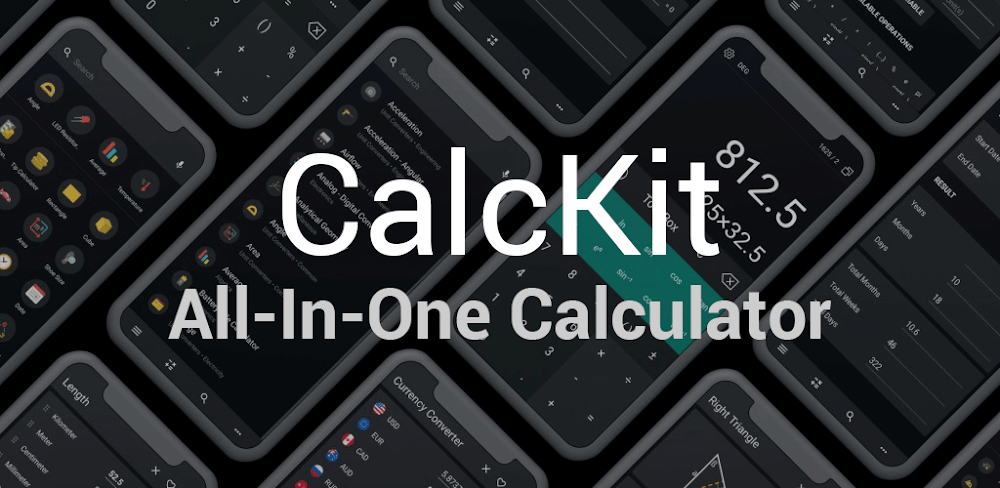 CalcKit v8.1.0 MOD APK (Premium Unlocked)
