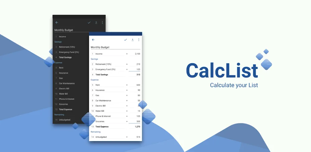 CalcList - Calculate Your List v2.9.8 MOD APK (Premium Unlocked)