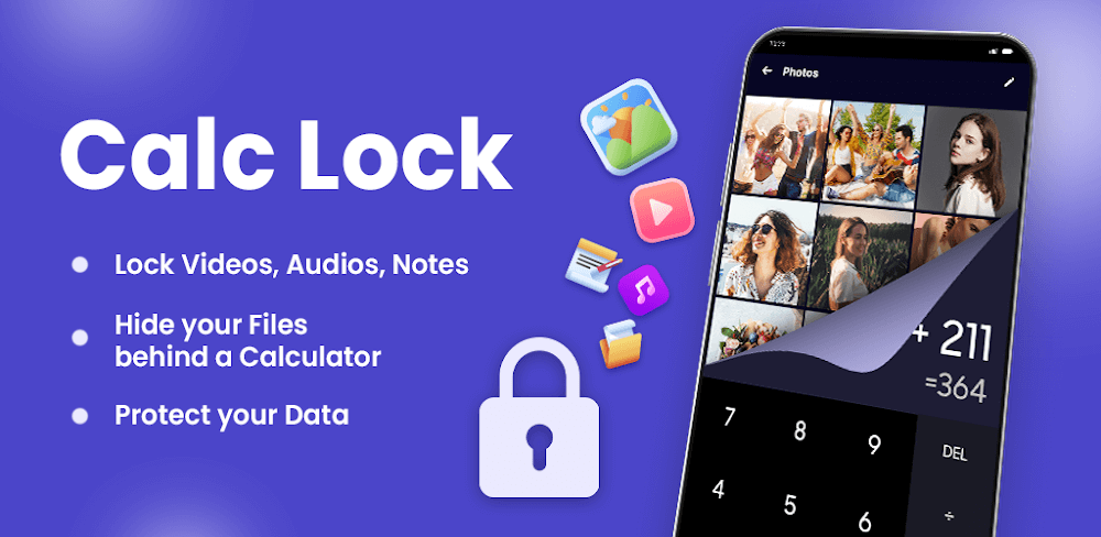 Calculator Lock v2.6.3 MOD APK (Premium Unlocked)